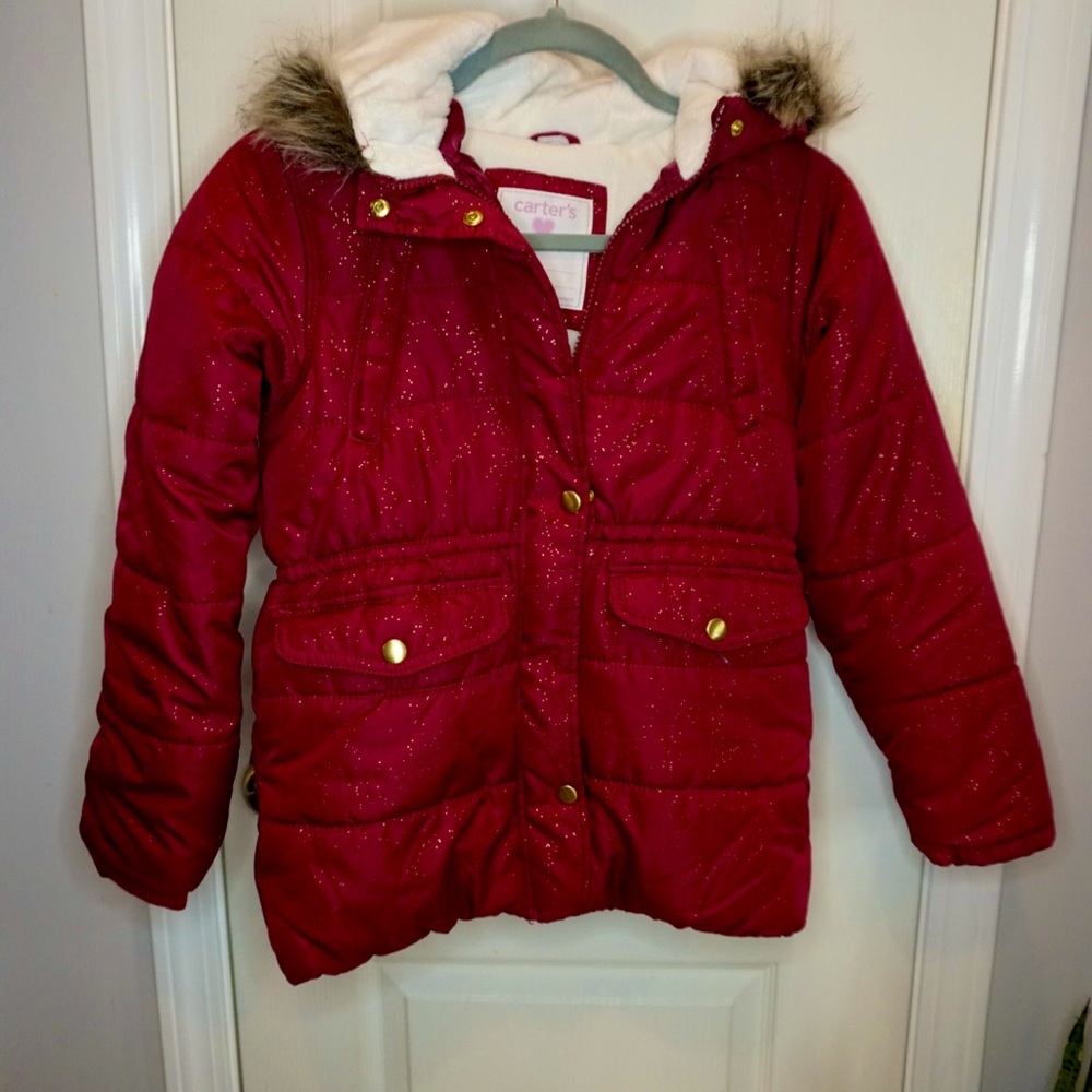Carter size 10 winter jacket for kids